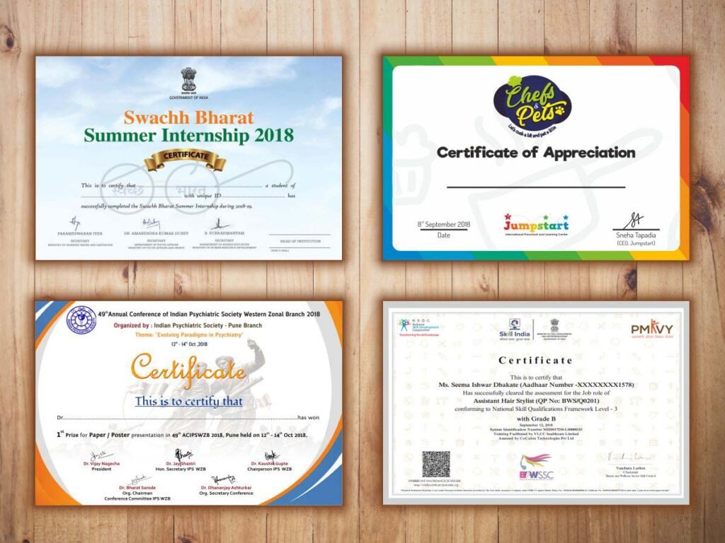 Certificate Printing Rochester 