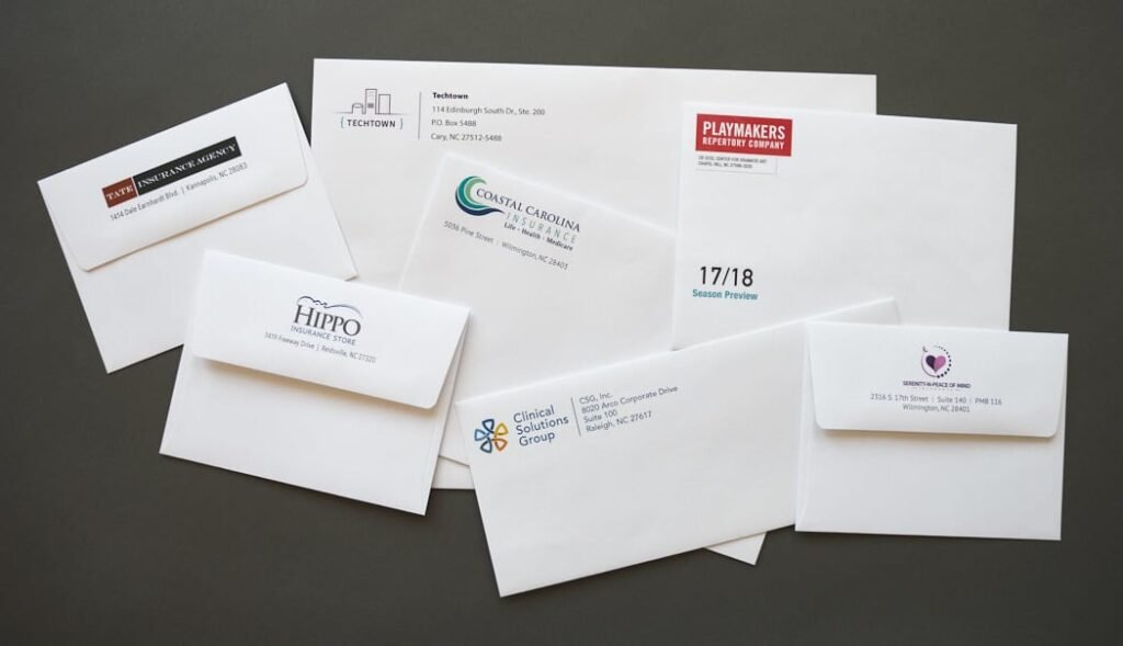 Envelope Printing Rochester