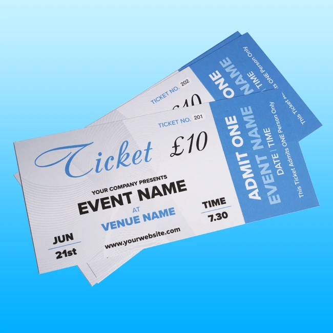 Tickets Printing Rochester