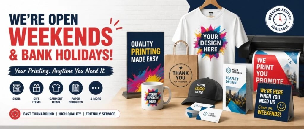 Weekend Printing Service Rochester 